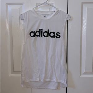 Adidas cutoff top
